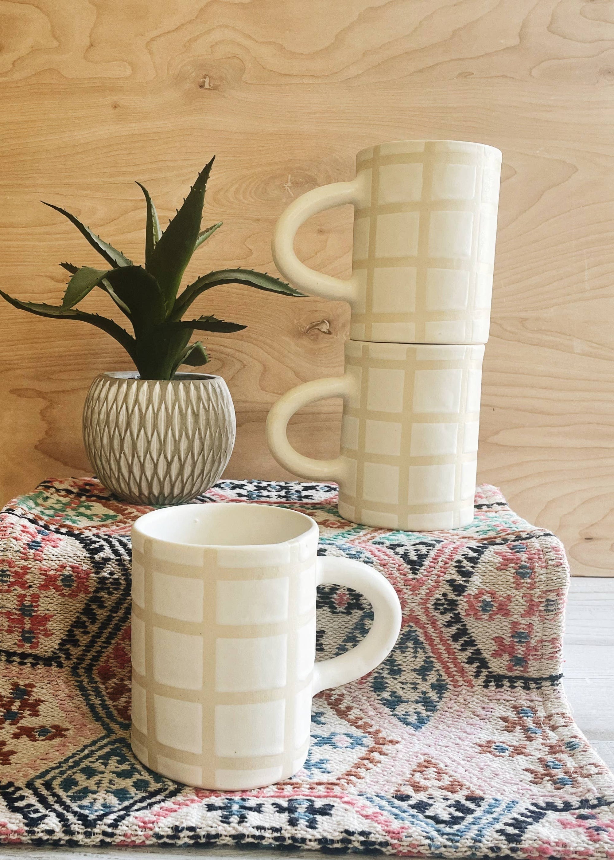Checkered Mug