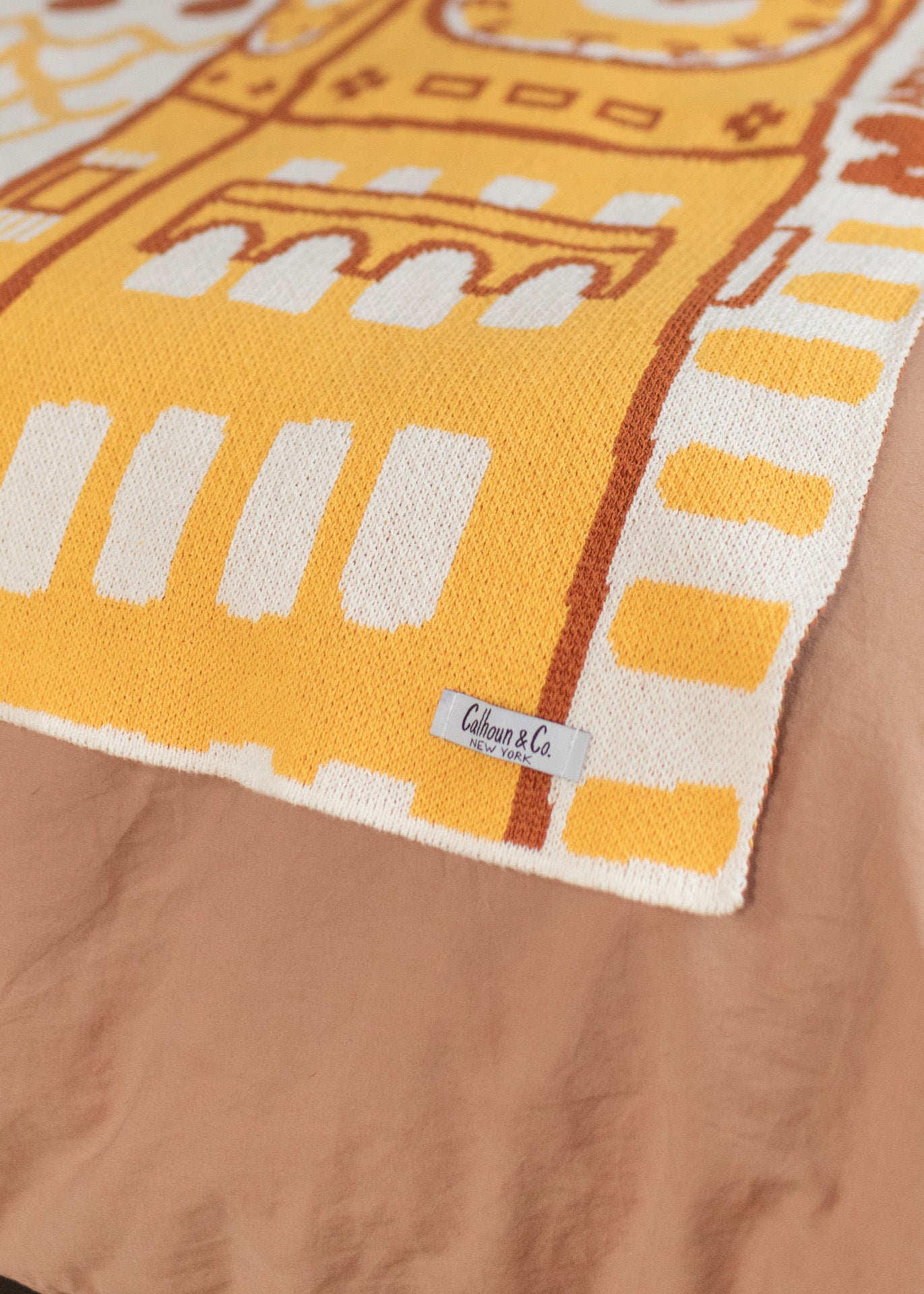 Baltimore Blanket in Sunshine