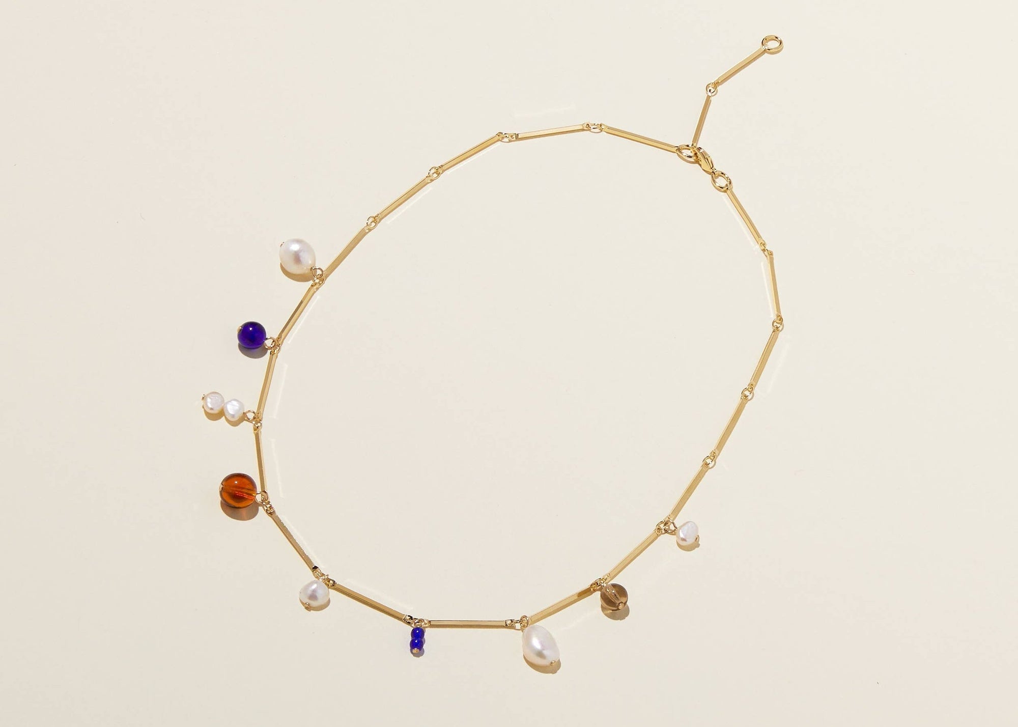 Fête Necklace in Royal Blue