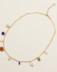 Fête Necklace in Royal Blue