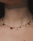 Fête Necklace in Royal Blue