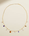 Fête Necklace in Royal Blue