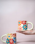 Colorful Flower Mug