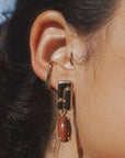 Belden Earrings in Amber