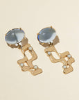 Halsted Earrings in Sky Blue