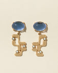 Halsted Earrings in Sky Blue