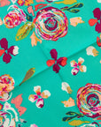 Close-up on pattern of Summer Rose Cocktail Napkins