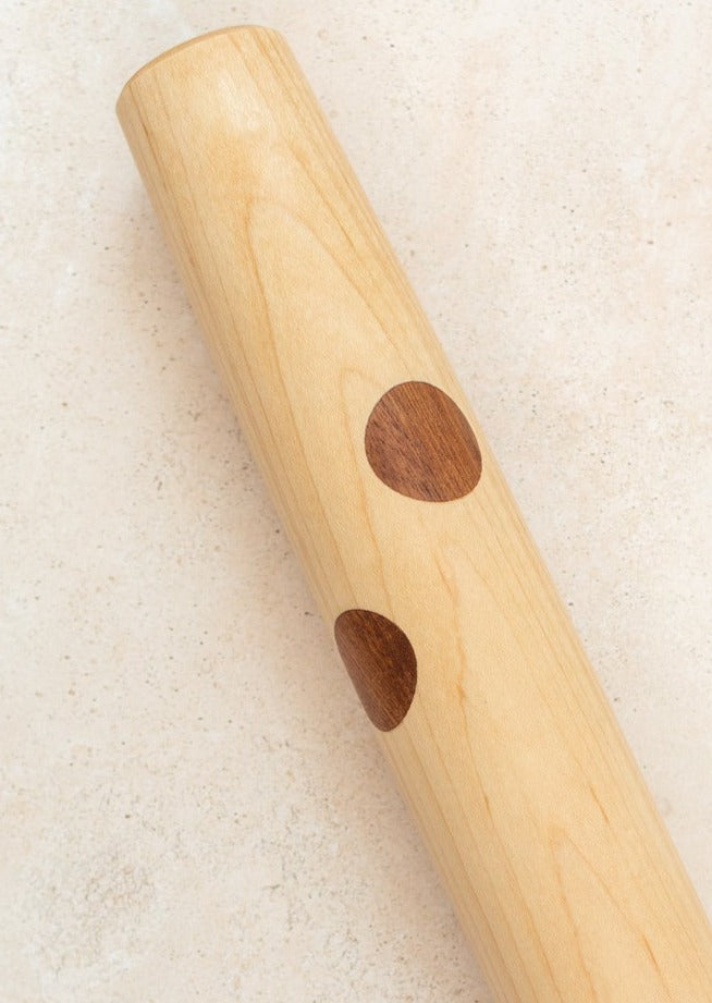 Close-up of Maple Rolling Pin