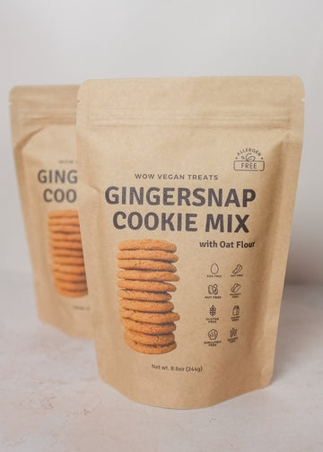 Gingersnap Cookie Mix by Wow Vegan Treats