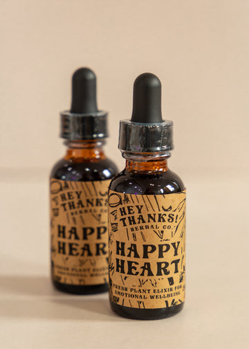 Two Bottles of Happy Heart Elixir from Hey Thanks