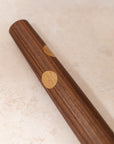 Close-up of Walnut Rolling Pin