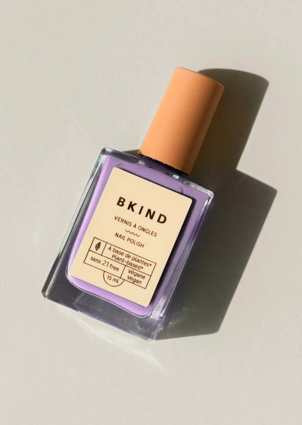 Vegan Nail Polish in Purple Hill by BKIND