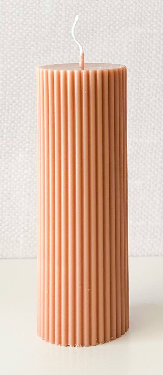 Pillar Candle in Latte