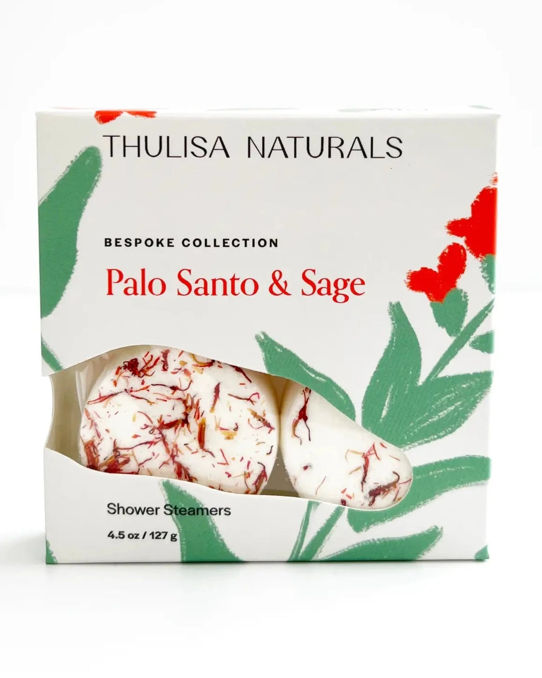 Box Of Palo Santo And Sage Shower Steamers