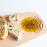 Artisan Dipping Board with Bread And Olive Oil