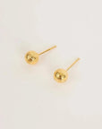 Woven Ball Stud Earrings