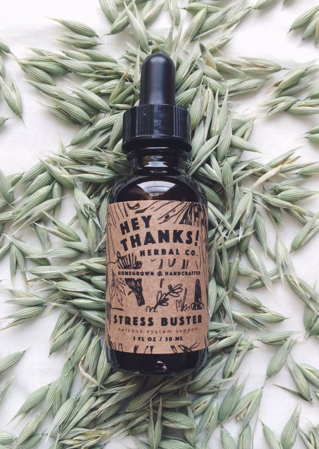 Bottle of Stress Buster Tincture