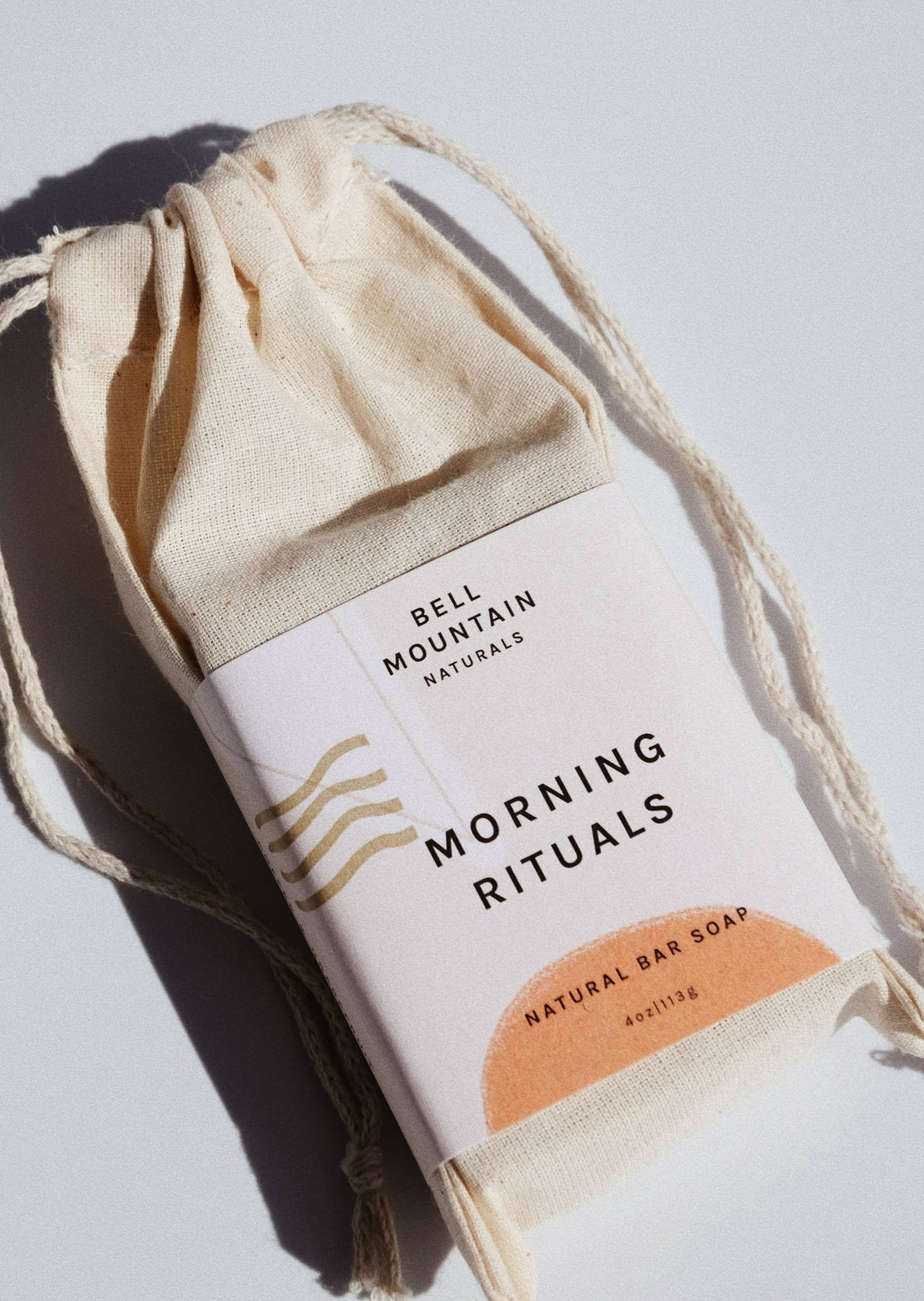 Bag of Morning Rituals Natural Bar Soap