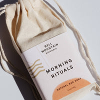 Bag of Morning Rituals Natural Bar Soap