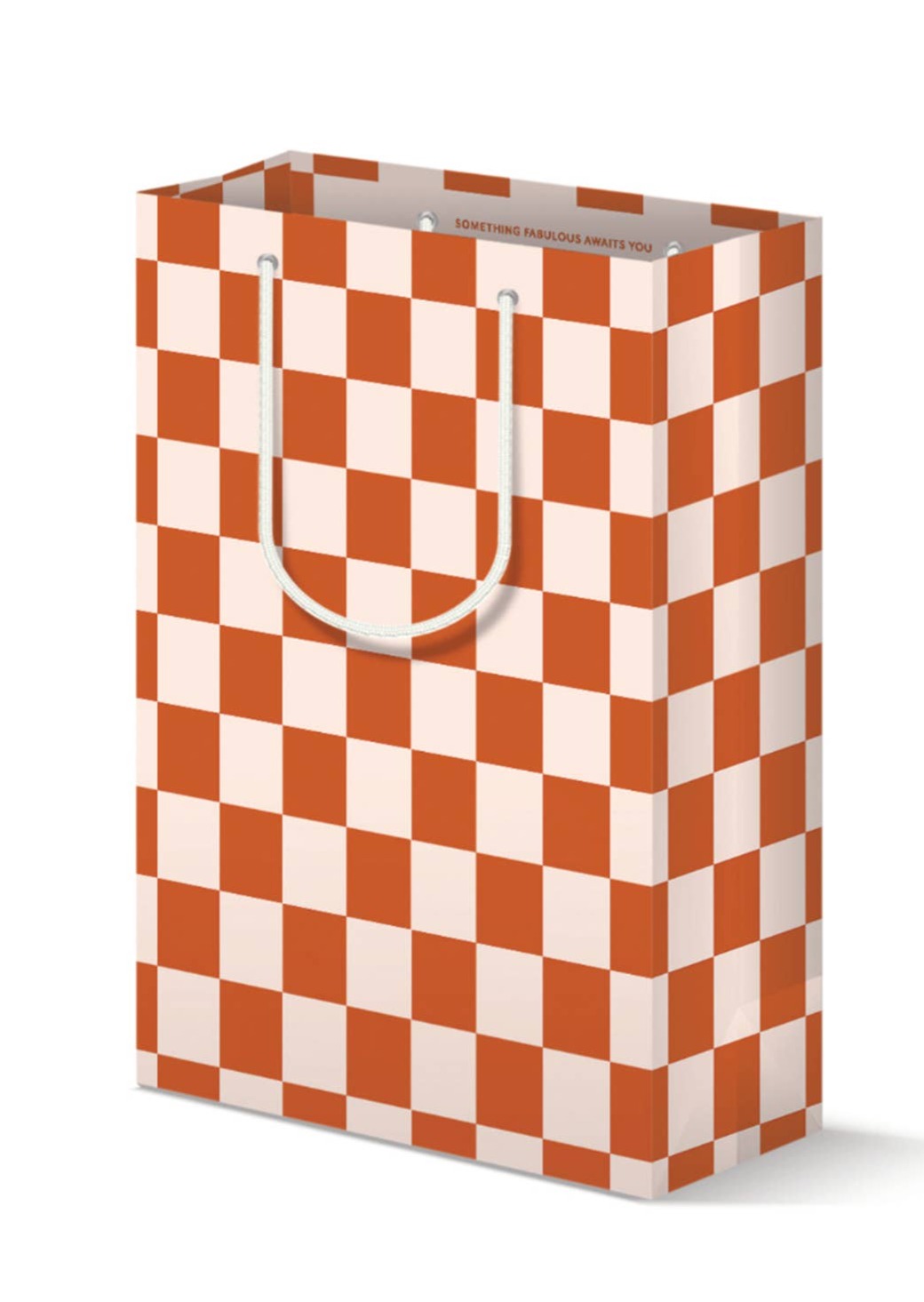 Checkered Gift Bag