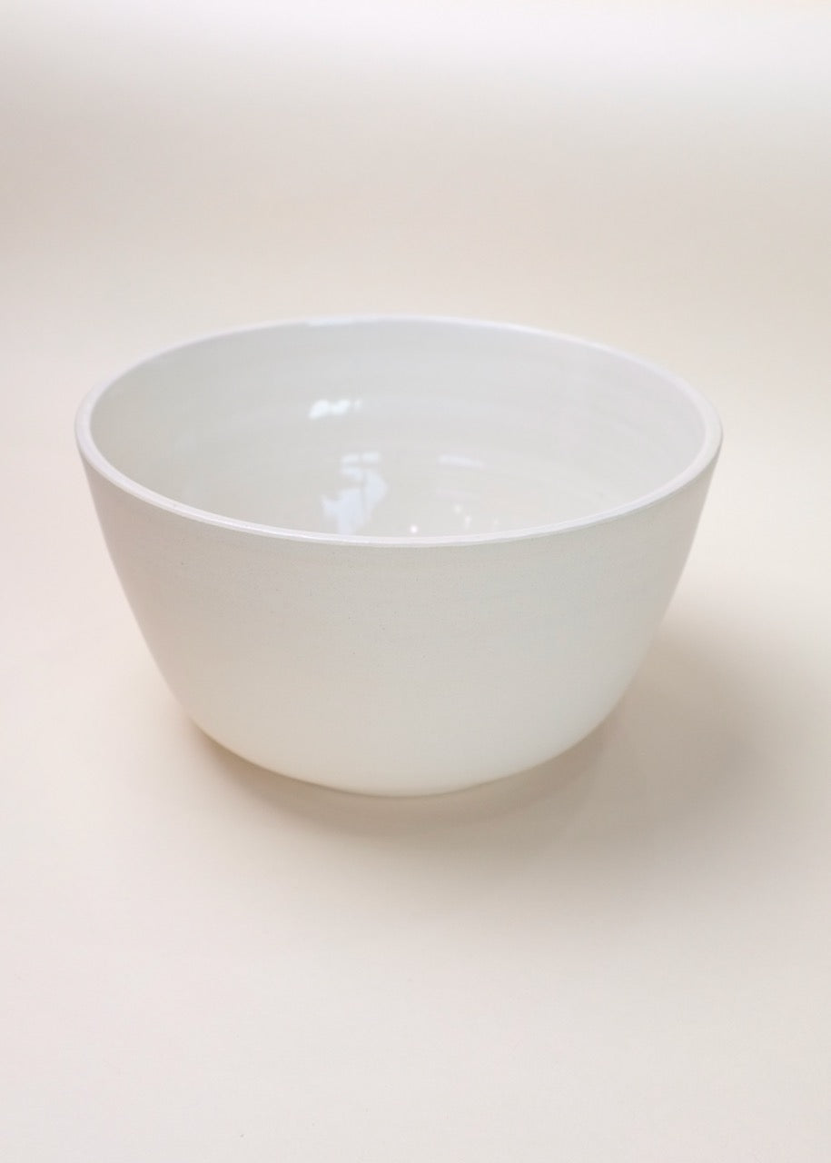 Ceramic Colander - White