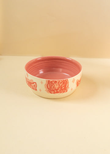 Rush Hour Tiger Cereal Bowl