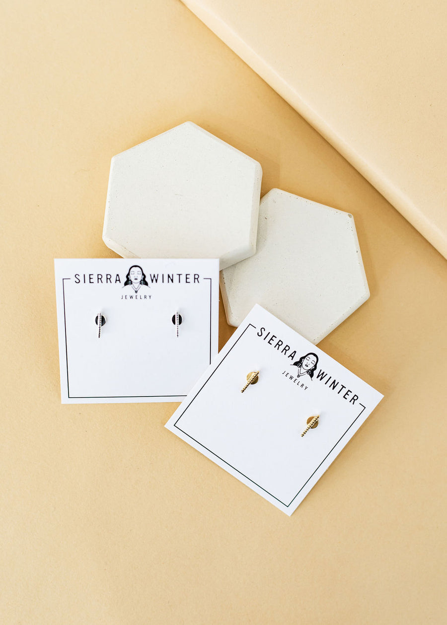 Orbit Earrings in Silver