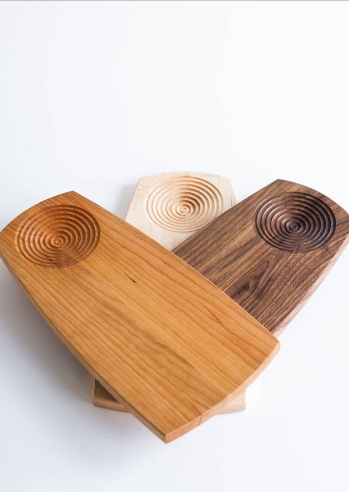 Three Artisan Dipping Serving Boards 